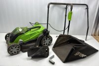 Greenworks Akku Rasenmäher Kabellos 40V bis zu 200 m² 35 cm Schnittbreite