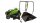 Greenworks Akku Rasenmäher Kabellos 40V bis zu 200 m² 35 cm Schnittbreite