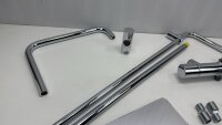 Jacob Delafon Duschsystem Duscharmatur Regendusche E32850-CP Verchromt