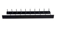 Garderobenleiste Hakenleiste Wandgarderobe  97cm lang mit...