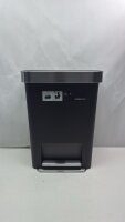 simplehuman Mülleimer Treteimer Abfalleimer 45 Liter mit Beutelfach, CW1385CB