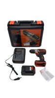 Black+Decker Akku-Bohrschrauber Akkuschrauber 18 V ASD18K...