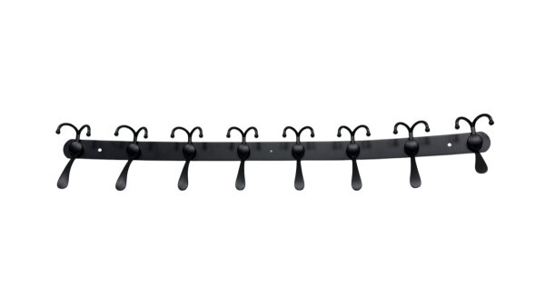 Garderobenleiste Garderobenhaken Hakenleiste Kleiderhaken 8 Haken, 74cm Lang