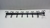 Garderobenleiste Garderobenhaken Hakenleiste Kleiderhaken 8 Haken, 74cm Lang