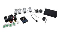 Überwachungskamera Set mit Festplatte und LAN-DVR 4...