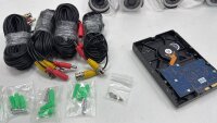 Überwachungskamera Set mit Festplatte und LAN-DVR 4 Kameras 500 GB