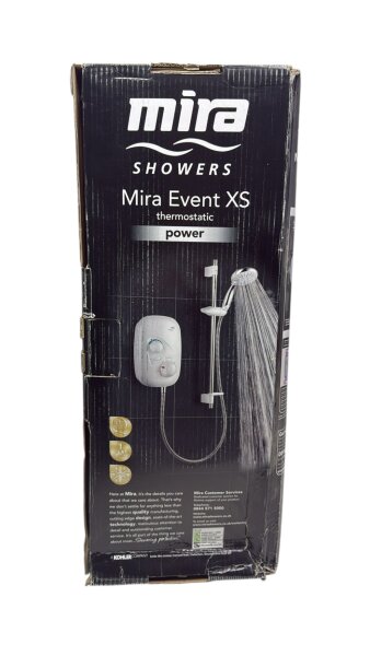 Mira Duschsystem Thermostatgeregelte Dusche, Weiß, XS 1.1532.400 Event