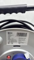 EMOS Kabeltrommel mit extra beständigem Kabel, IP44, 50 m mit 4 Steckdosen