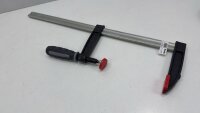 kwb Profi Schraub-Zwinge mit 2-Komponentengriff 120x500 Spann-Weite 500 mm