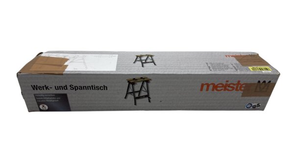 Meister Arbeitstisch Werk und Spanntisch 150 kg Tragkraft Große Arbeitsfläche