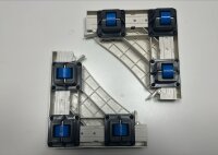 NIUXX Waschmaschine Sockel Untergestell Transportroller Größenverstellbar