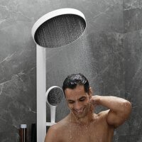 hansgrohe Duschsystem Regendusche Rainfinity 360 Unterputz 3Strahlarten Mattweiß