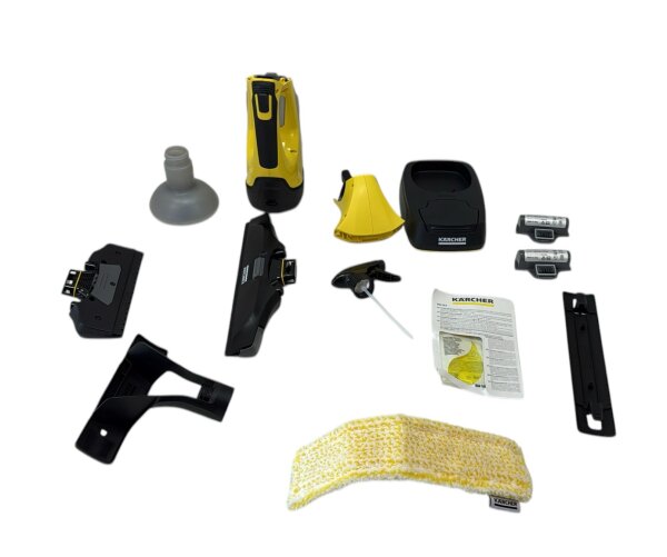 Kärcher Akku Fenstersauger WV 5 Plus Non Stop Cleaning Kit Entnehmbarer Akku