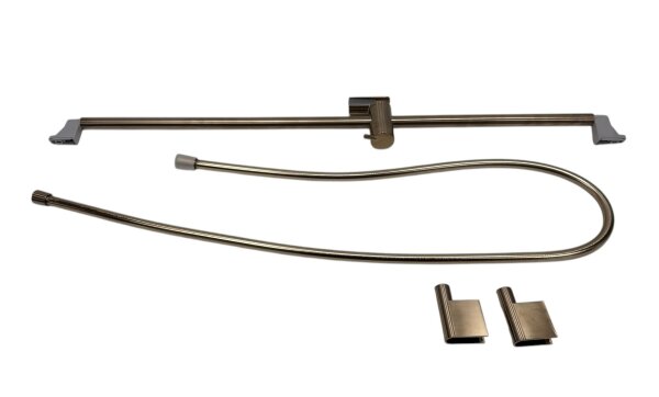 hansgrohe Duschstange Brausestange Unica S Puro 0,90m mit Brauseschlauch 1,60m