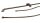 hansgrohe Duschstange Brausestange Unica S Puro 0,90m mit Brauseschlauch 1,60m