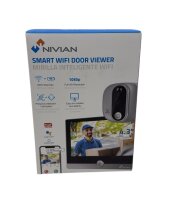 Video Türklingel WiFi Full-HD Videokamera mit Akku...