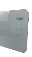 Cecotec Elektroheizung Heizkonvektor Glasplatte Ready Warm 6750 Crystal 2000W