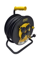 Stak Kabeltrommel REELART-FR-25 professionell, wasserfest, IP44 25 m Gummi 3G2