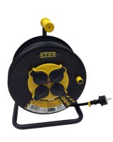 Stak Kabeltrommel REELART-FR-25 professionell, wasserfest, IP44 25 m Gummi 3G2