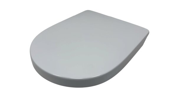 Villeroy & Boch WC-Sitz Toilettendeckel mit Absenkautomatik D-Form Weiß glänzend