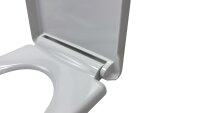 Villeroy & Boch WC-Sitz Toilettendeckel mit Absenkautomatik D-Form Weiß glänzend