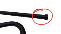 Schütte Duschsystem Regendusche Duschset MALLORCA ohne Armatur Schwarz Matt
