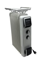 Elektroheizung Ölradiator Elektrische Heizung 2000W...