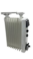 Elektroheizung Ölradiator Elektrische Heizung 2000W für schnelle Wärme