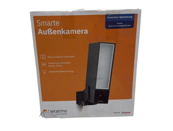 Netatmo Überwachungskamera Smart Outdoor Security Wi-Fi mit Licht NOC01-UK