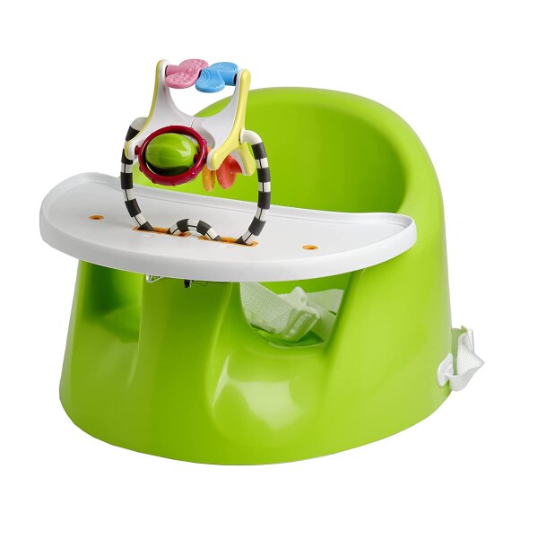 Baby Sitzhilfe Babysitz Sitzstuhl Sitzerhöhung mit Tisch, Prince Lionheart 7210