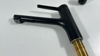 hansgrohe Küchenarmatur Zesis M33, Wasserhahn Küche mit Auslauf Höhe 150 mm, 150° drehbar, ausziehbar, 2 Strahlarten, Mattschwarz