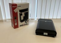 MEFA Briefkasten Wandbriefkasten, Einwurfklappe oben, Tiefschwarz Judo 640